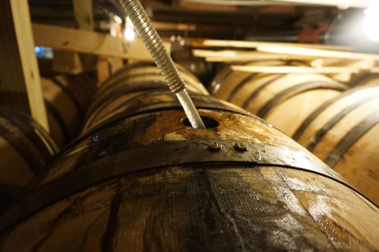 close up image of a malt barrel