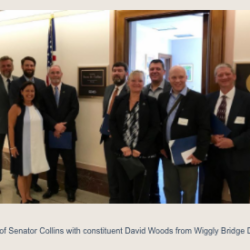 a group of people posing for a photo at a washington dc event